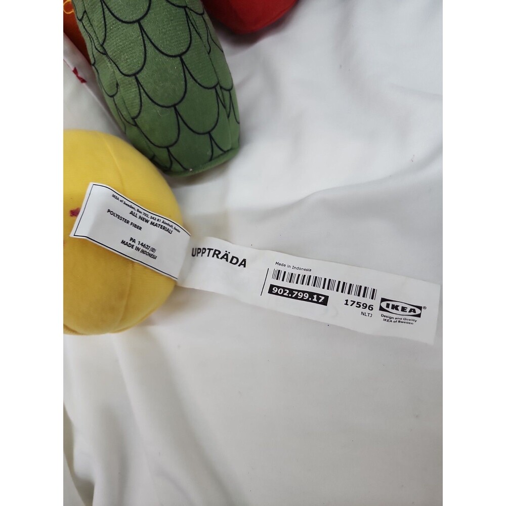Ikea Upptrada Soft Plush Toddler Fairytale Bowling Set Read Description - Picture 2 of 10